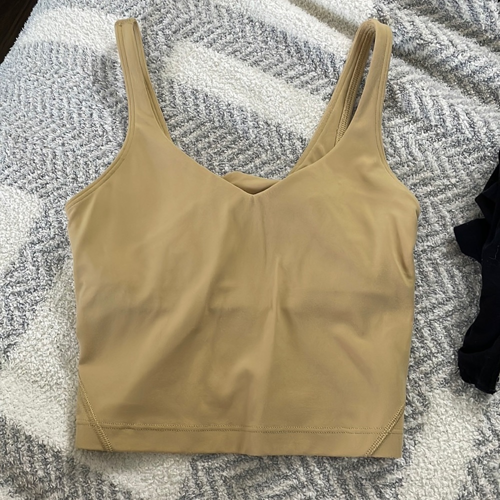 Lululemon Align Beige Tank Top Size 0
